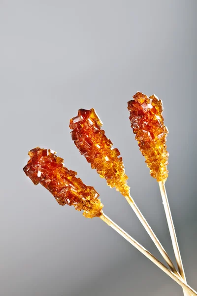 stock image Candy brown sugar on a stick