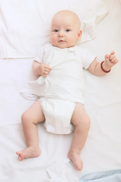 Schattig baby meisje — Stockfoto