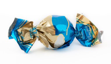 Candy in sweet wrapper clipart