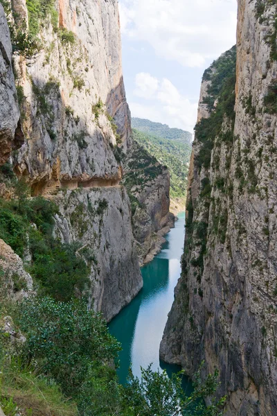 Mont-rebei gorge in Catalonia, Spain — Stock Photo, Image