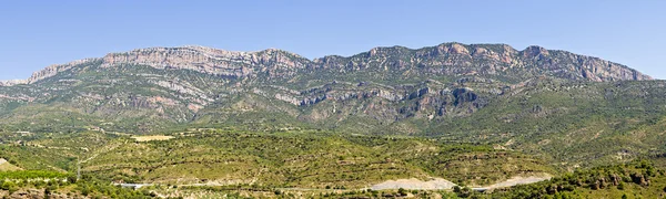 Panorama of the Montsec range in Catalonia, Spain — Stock Photo, Image