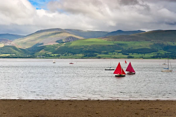 Sailboats in Anglesey, Wales — Stock Photo, Image
