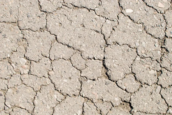Klyftorna på asfalt — Stockfoto