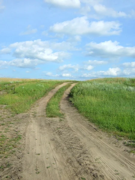 Проселочная дорога — стоковое фото