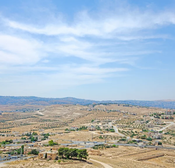 Siedlungen in der Wüste von Israel — Stockfoto