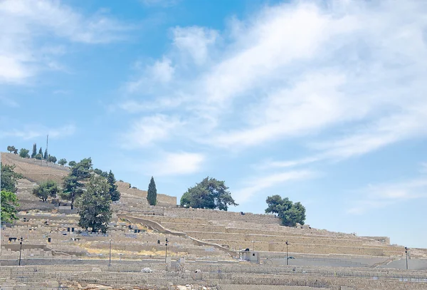 Olive mount i jerusalem — Stockfoto