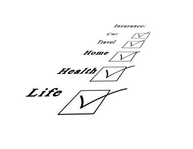 onay kutularını, sigorta