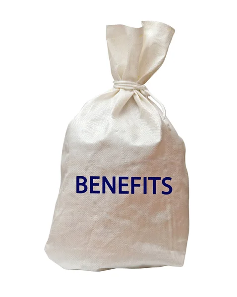 Bag with benefits — Stock Photo, Image