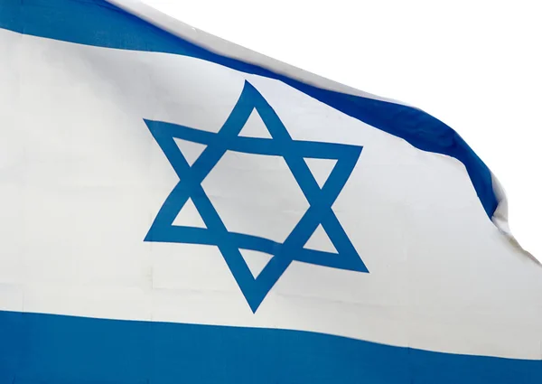 Israelische Flagge — Stockfoto