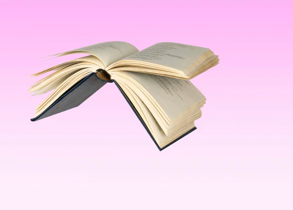 Libro volador — Foto de Stock