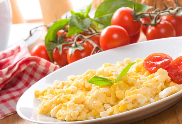 スクランブルエッグ写真素材 ロイヤリティフリースクランブルエッグ画像 Depositphotos