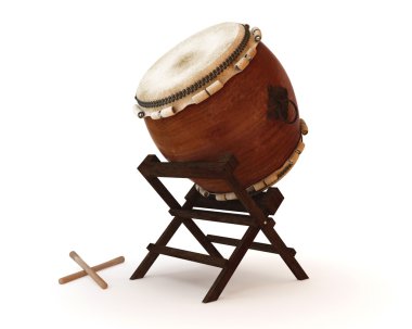 Taiko drums clipart