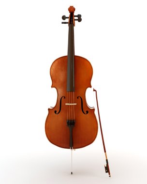 Beautiful Cello clipart