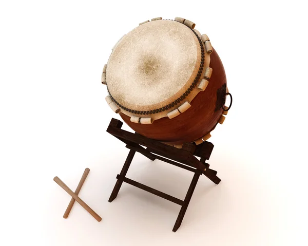 Барабаны Taiko — стоковое фото