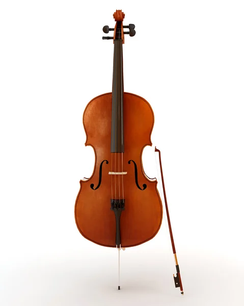 Krásné violoncello — Stock fotografie