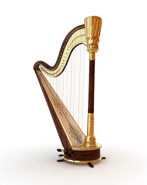 Instrumento harpa — Fotografia de Stock