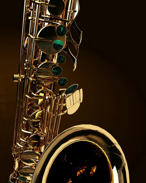 Alto saksafon — Stok fotoğraf