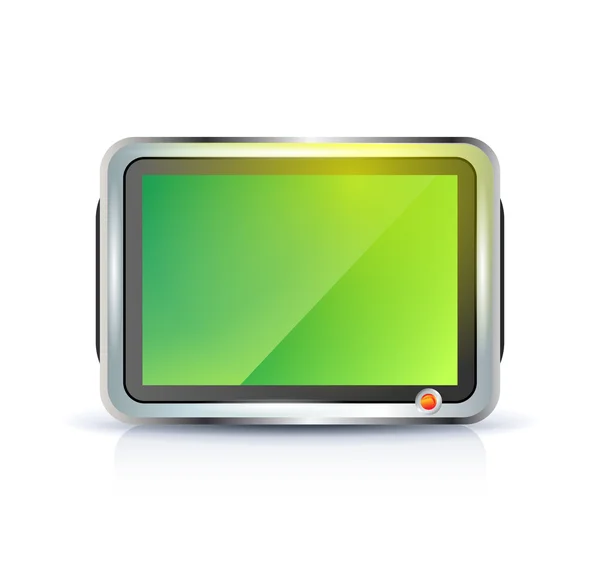 Televisore a schermo piatto lcd, plasma — Vettoriale Stock