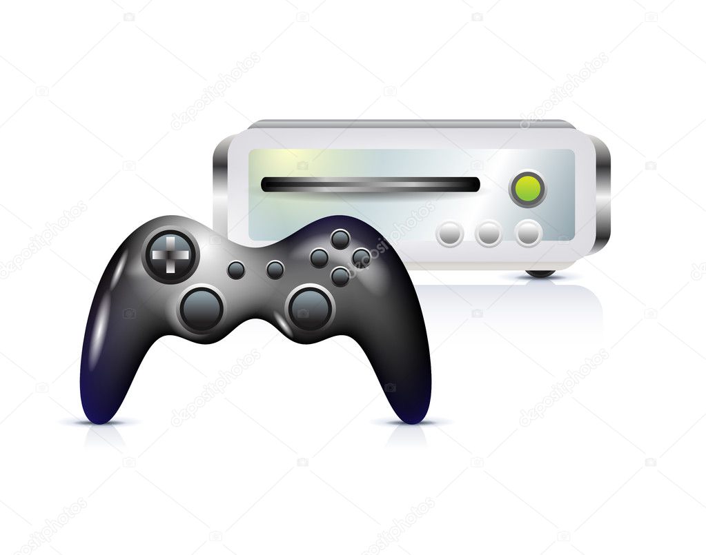 Gamepad with console