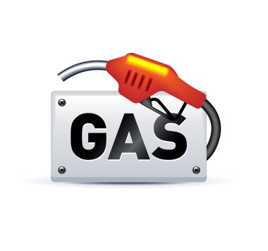 Gas pump icon clipart