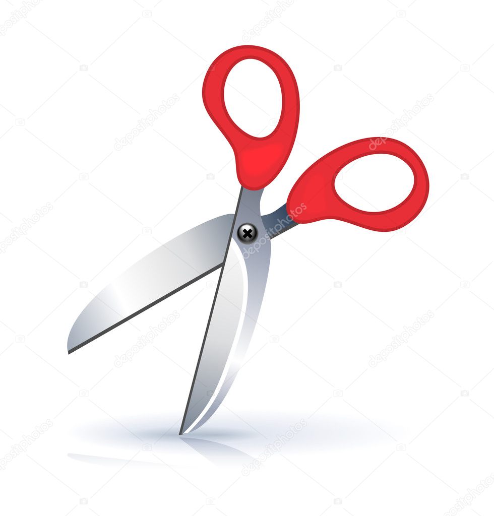 Scissors icon Stock Vector by ©yellowpixel 5561881