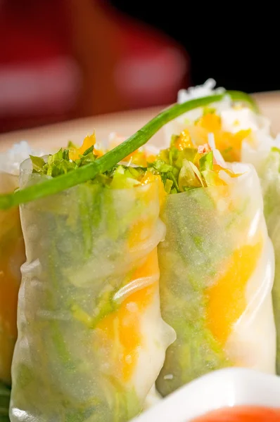 stock image Vietnamese style summer rolls