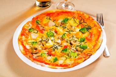 Vejetaryen pizza