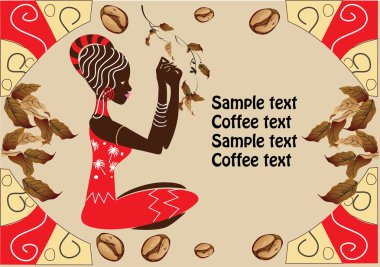 Coffee background clipart