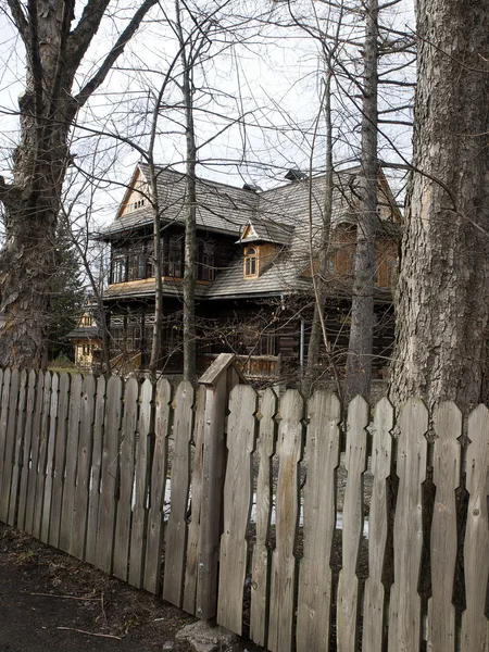 stock image Old wooden house