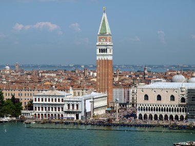 Venedik - San Giorgio Magiore kilisesinin manzarası