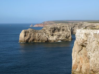 muazzam Uçurumun kıyısında yakınındaki cape st vincent