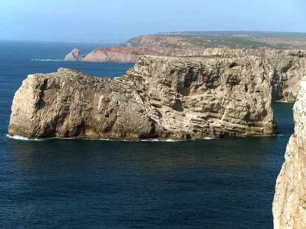 Монументальна Скеля узбережжя поблизу мису St Vincent — стокове фото