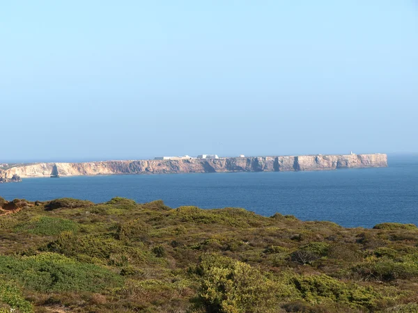 Côte de falaise monumentale près de Cape St Vincent, Portugal — Photo