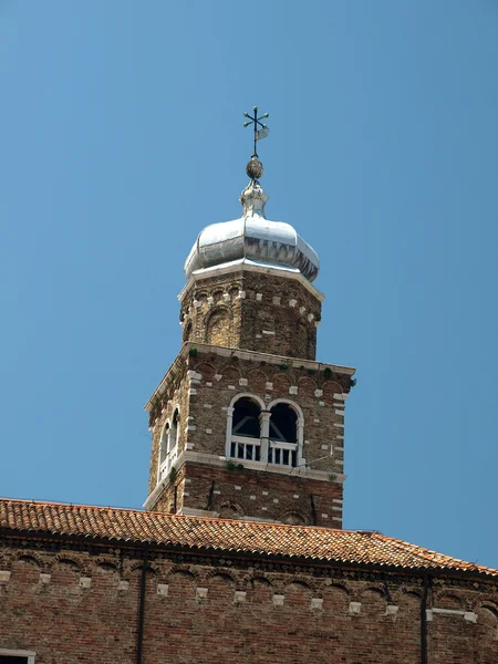 Venedig - St Peterskyrkan från ön murano — Stockfoto