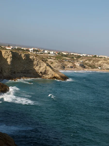 Costa perto de Sagres Point em Portugal — Fotografia de Stock