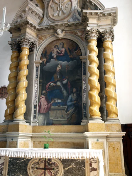 Venice - st. Peters church from Murano island — Stock Photo, Image