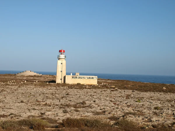 Fortaleza de Sagres Point foi fundada por Henrique, o Navegador . — Fotografia de Stock