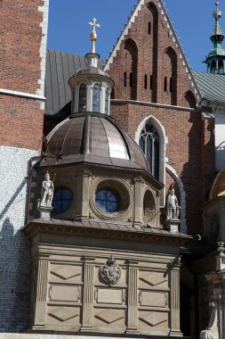 Wawel Tepesi ve Krakow 'daki Kraliyet Kalesi