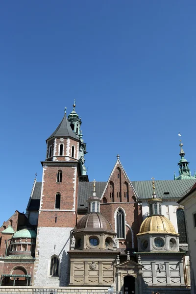 Wawel Hill y el Castillo Real en Cracovia —  Fotos de Stock