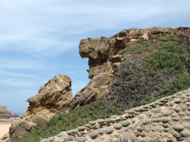 Praia yap castelejo, vila bispo, algarve, Portekiz