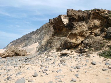 Praia yap castelejo, vila bispo, algarve, Portekiz