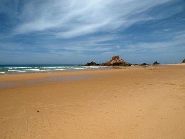 Praia yap castelejo, vila bispo, algarve, Portekiz