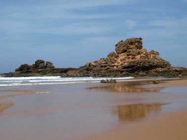 Praia yap castelejo, vila bispo, algarve, Portekiz