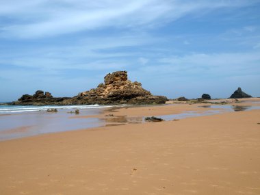 Praia yap castelejo, vila bispo, algarve, Portekiz