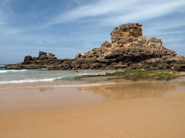 Praia yap castelejo, vila bispo, algarve, Portekiz