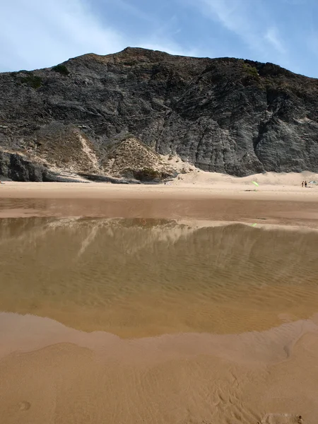 Praia do Castelejo, cerca de Vila Do Bispo, Algarve, Portugal — Foto de Stock