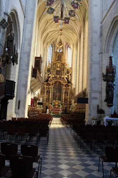 stock image Krakow - St. Catherine's church interior