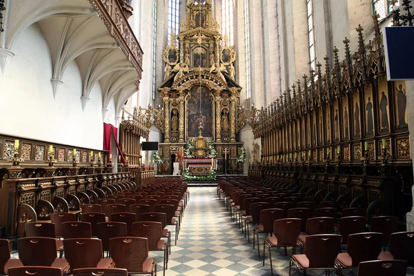Cracovia - Interior de la iglesia de Santa Catalina —  Fotos de Stock