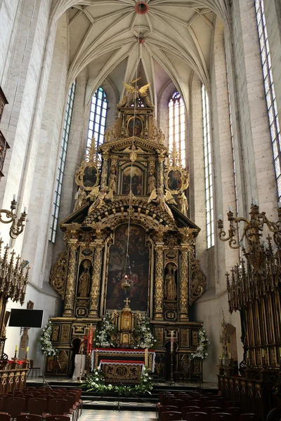 Krakow - St Katarina kyrka interiör — Stockfoto