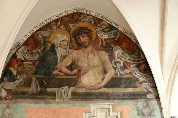 Краков - галереи церкви Святой Екатерины — стоковое фото